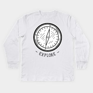 EXPLORE Kids Long Sleeve T-Shirt